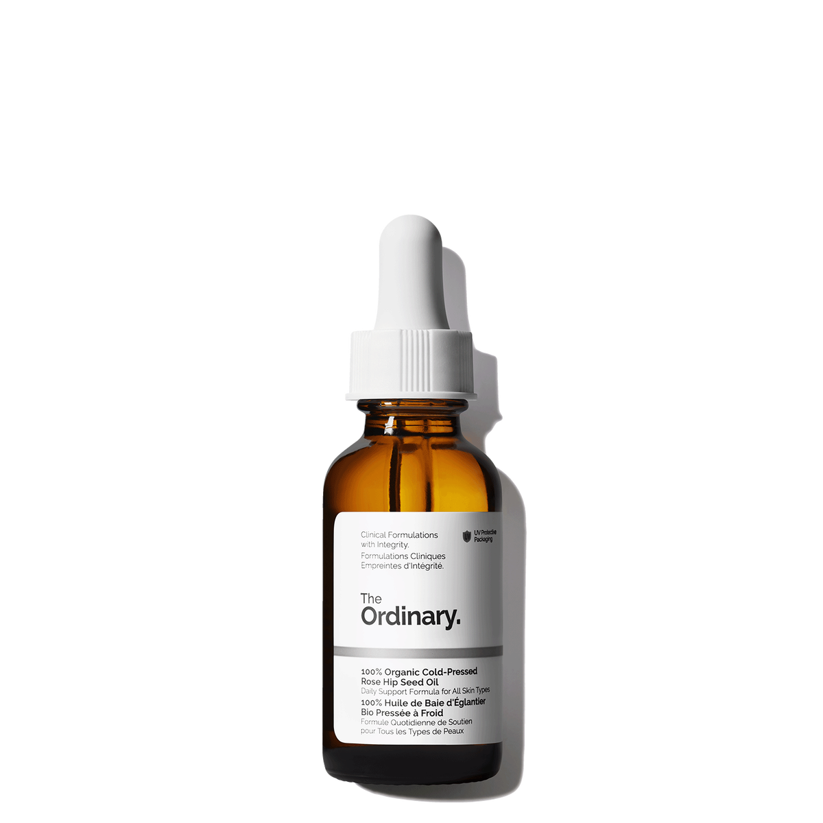 The Ordinary 100% Organic Cold-Pressed Rose Hip Seed Oil to reduce signs of photoaging