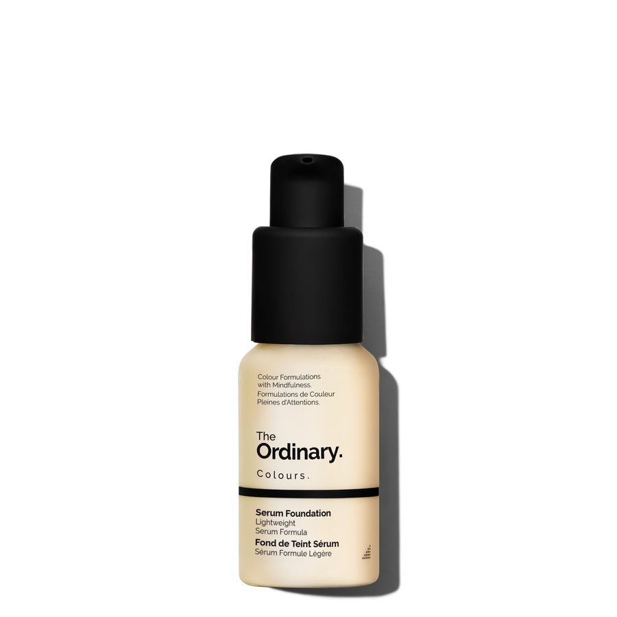 The Ordinary Serum Foundation lightweight pigment with moderate coverage